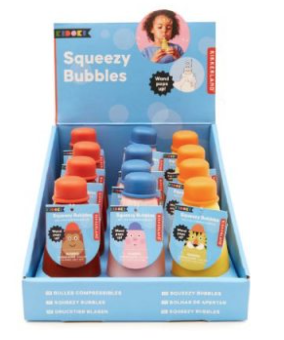 Jucarie - Set baloane de sapun - Squeezy Bubbles | Kikkerland