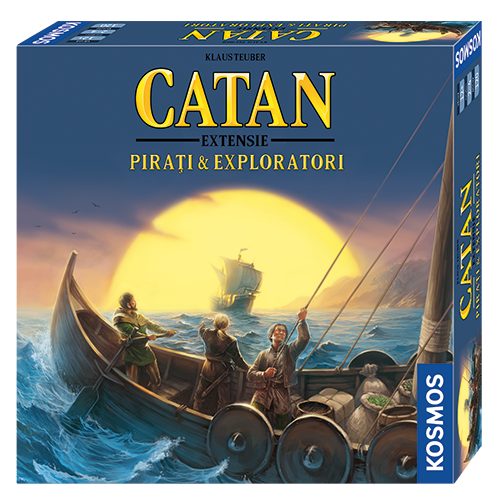 Joc de societate Catan - Pirati si Exploratori (extensie)