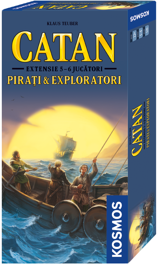 Extensie - Catan - Pirati & Exploratori (5-6 Jucatori) | Kosmos