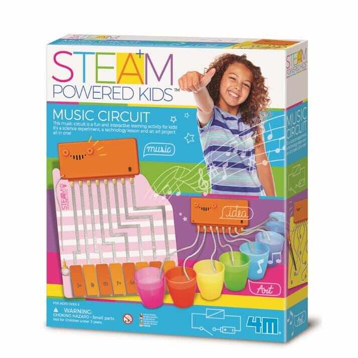 Kit stiintific Circuit Muzical, STEAM Kids, + 5 ani