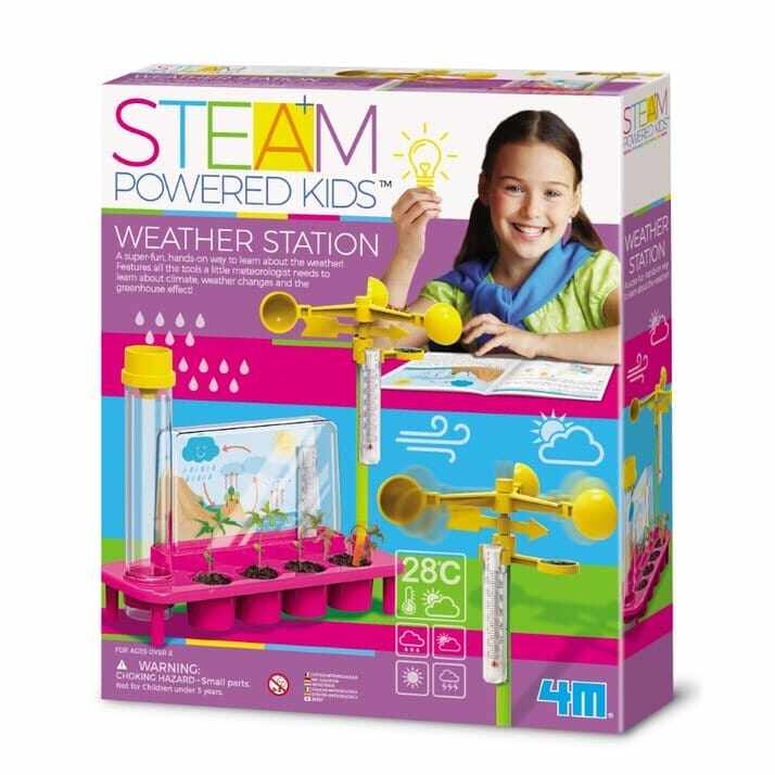 Kit stiintific Statia Meteo, STEAM Kids, + 5 ani