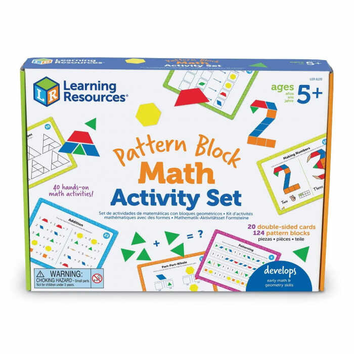 Set activitati educative - Mozaic matematic, Learning Resources, 4-5 ani +